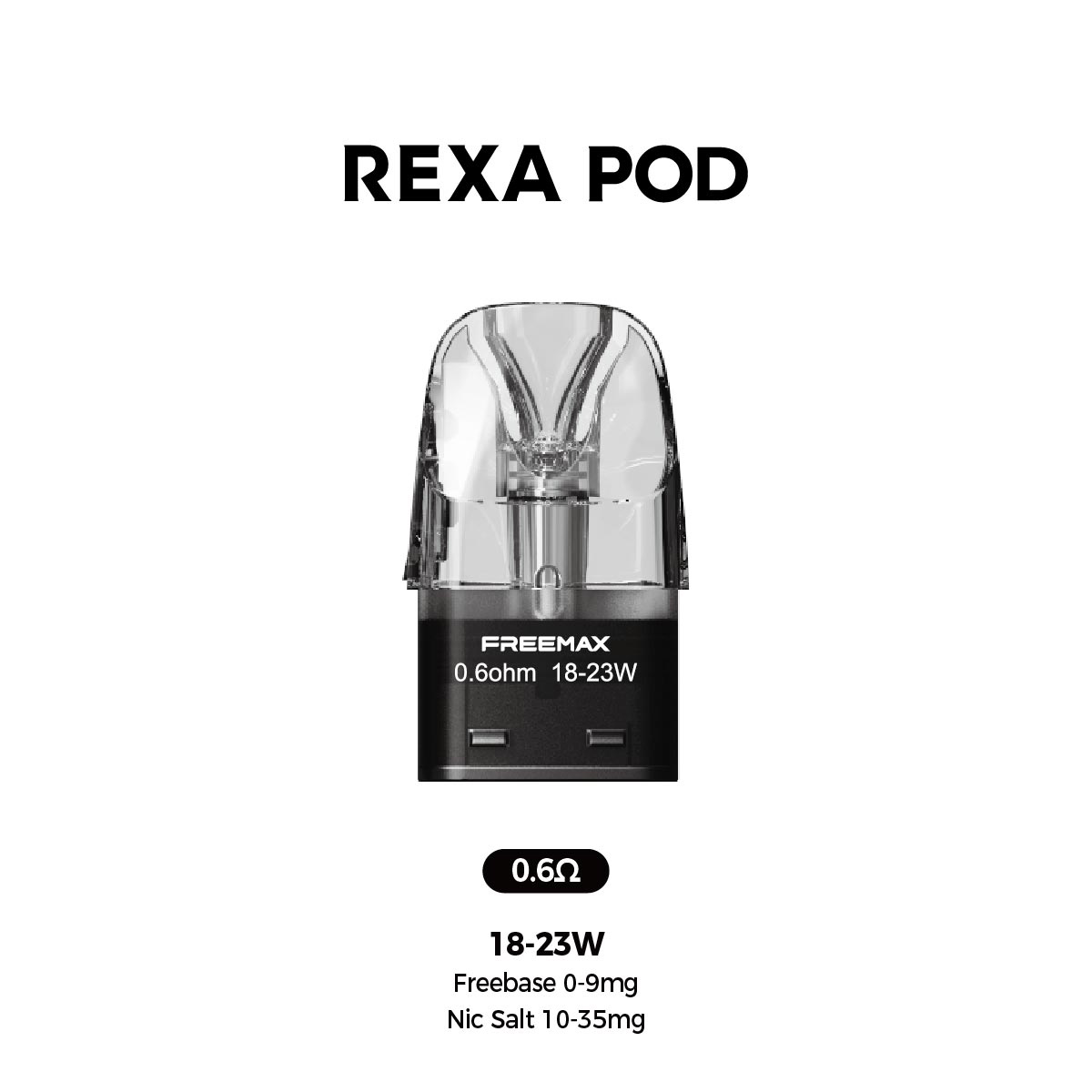 Freemax Rexa Series Pod Cartridge 2ml/3ml (3pcs/pack)